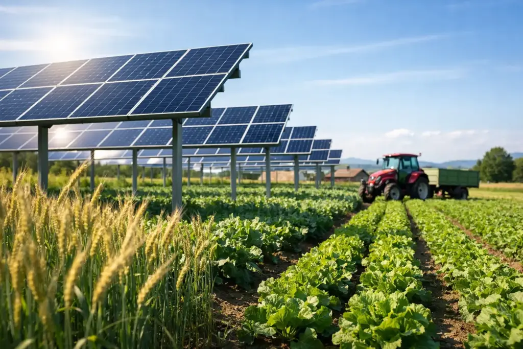 Agri-Photovoltaik im Landwirtschaftsbetrieb