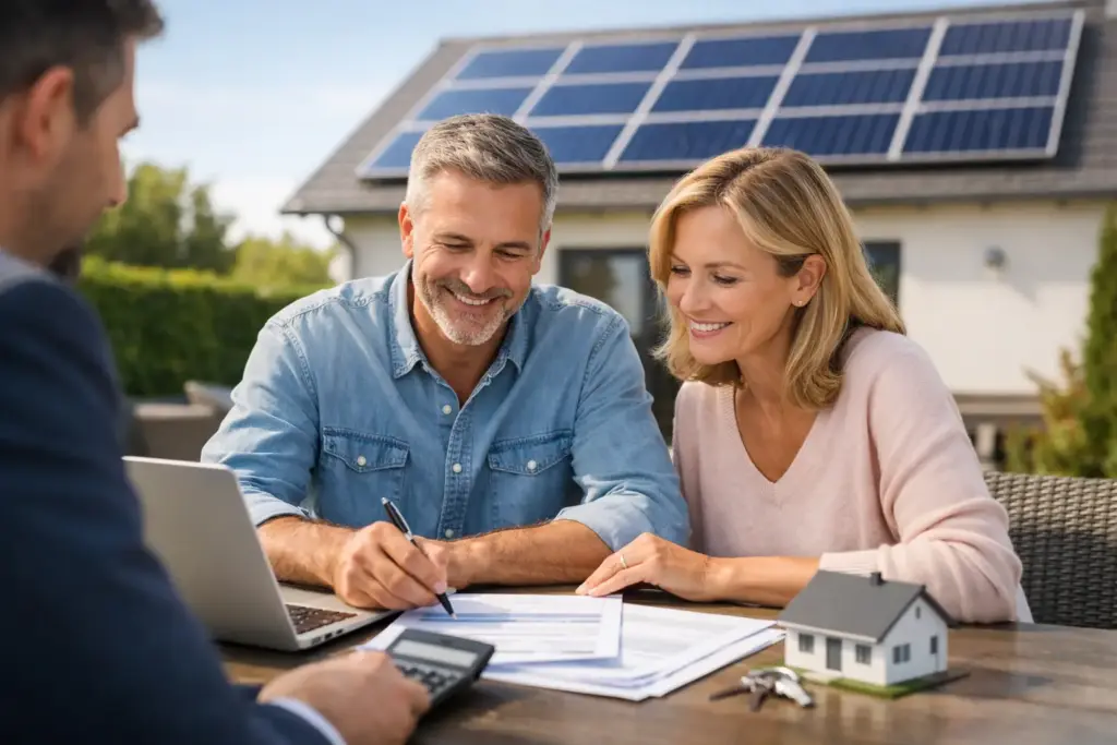 Photovoltaik-Finanzierung für Hausbesitzer
