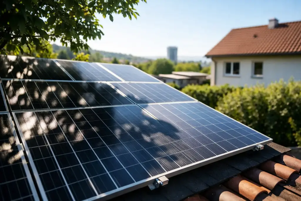 Solaranlage Verschattung Lösungen im Check