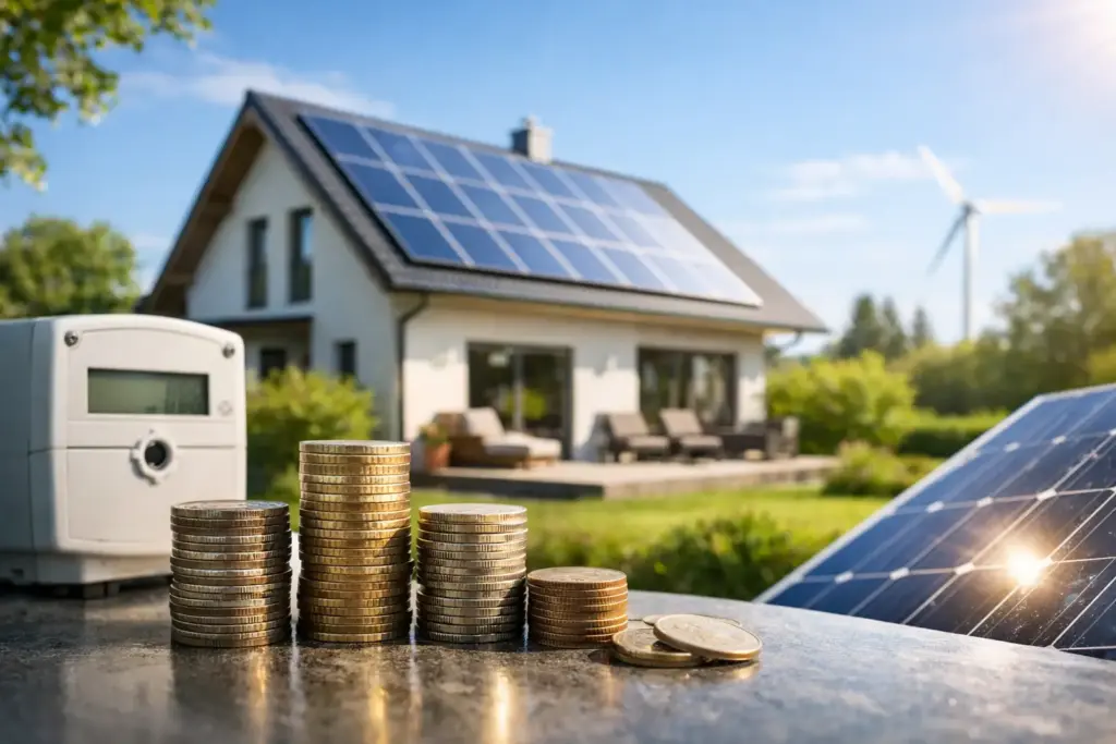 Stromkosten im Eigenheim mit Solar senken