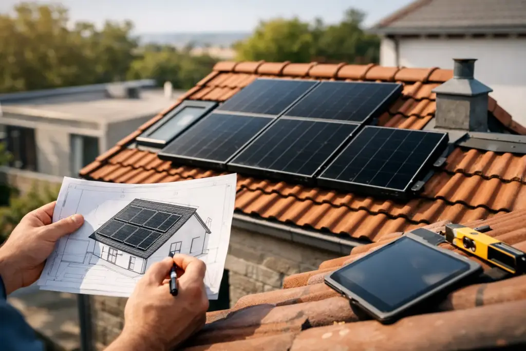 Solaranlage bei wenig Dachfläche richtig planen