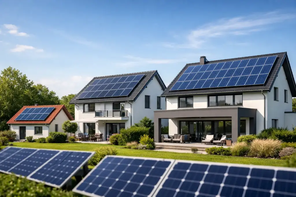 Welche PV-Anlage passt zu Ihrer Hausgröße?