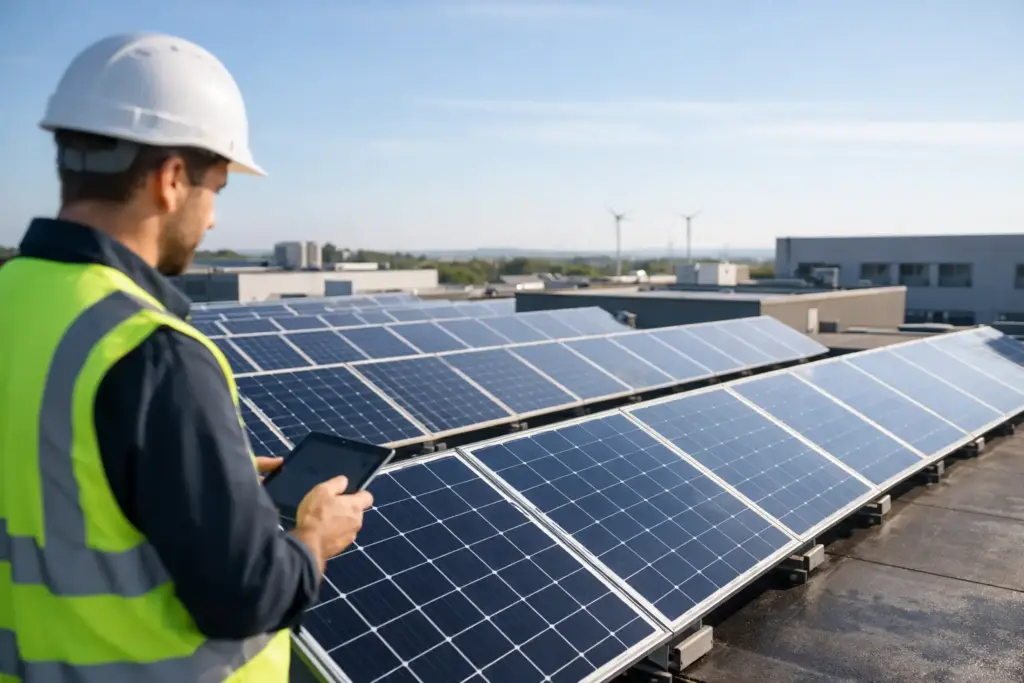 Gewerbliche Solaranlage: Leitfaden für Betriebe