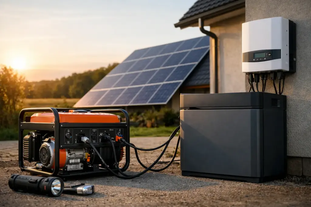 Notstrom mit Solaranlage aufbauen - so geht's