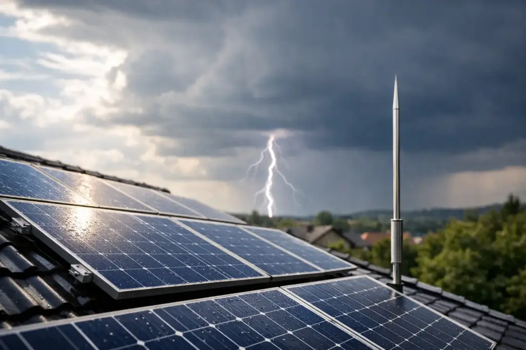 Braucht Photovoltaik wirklich Blitzschutz?